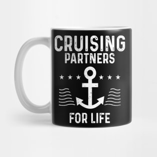 Cruising Partners Couples Matching 2024 Cruise Voyage Mug